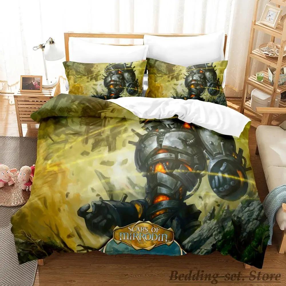 

Новый комплект постельного белья M-Magic The Gathering с рисунком из мультфильма «Аниме» из трех предметов для взрослых и детей, комплект пододеяльников и 3D Kawaii, комплект из двух предметов EU Double 200x200cm