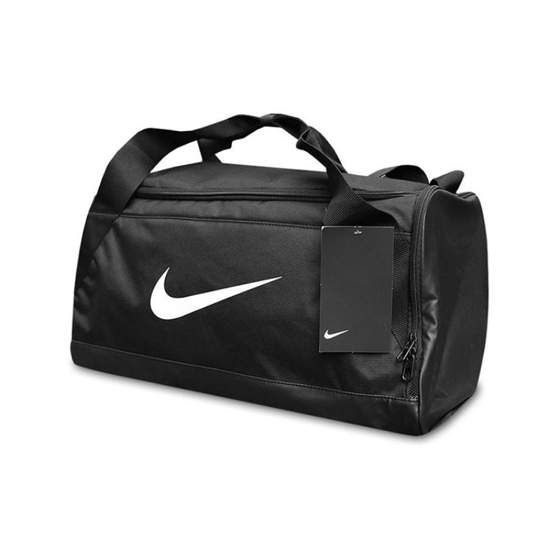Nike Polyester Gym Bag, Camping Bag, One Shoulder Crossbody Handbag, Travel Bag Regular Unisex Black Casual CK0939-010