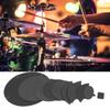 Drum Mute Pads Mute Silencers Drumming Rubber Foam Practice Pad Drum Dampeners Marchings Snare Drum Accessories Easy Use