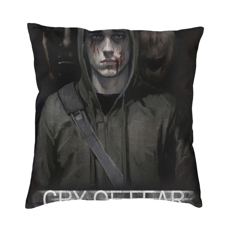 Cry Of Fear Kissenbezug Wohnzimmerdekoration Modern Simon Henriksson Cry of Fear Kissen für Sofa Quadratischer Kissenbezug