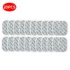 1-20PCS Reusable TENS Ems Nerve Muscle Stimulator Electrode Pads Electrodes Physiotherapy Machine 2mm For Therapy Massager 4*4cm