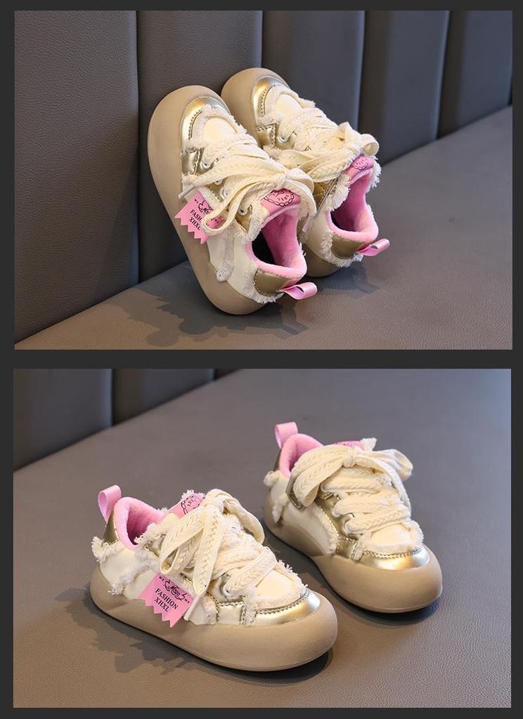 Mädchen Sportschuhe Frühjahr 2026 mit weicher Sohle – Modische Board Schuhe für Kinder & Schüler