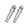 Kijima Motorcycle Parts Turn Signal Stay Shaft Type Set of 2 M10 73 X 18mm Plated 217-1044
