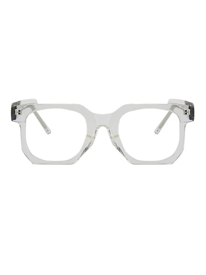 NeoRetro 5553 Newtro Ugly Sunglasses C3 Transparent