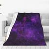 Galaxy Sky Print Flannel Blankets Quality Super Soft Colorful Milky Way Bedding Throws Travel Office Couch Bed Novelty Bedspread