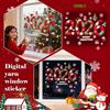 Avtagbara statiska fönsterdekaler - Återanvändbara fönsterstickers utan rester för säsongs- och företagsdekor