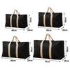 High Quality Extra Large Moving Luggage Bags 4 Sizes Waterproof Non-woven Fabric Cubes Black Laundry Shopping Bag