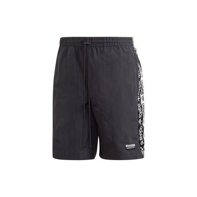 Originals Trefoil Tape WV Shorts Herren Freizeit Sport Shorts Schwarz GJ6747