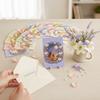 36Pcs/Set Multicolor Mother's Day Cards Floral Bouquet Message Cards Thank You Card  Universal