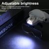 LED Head Magnifier Battery Powered Lighted Magnifying Glasses Head Mount Magnifying Glass for Jewelry Arts Crafts and Close Work