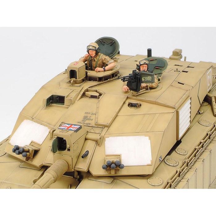 Tamiya 1/35 Military Miniature Series No.274 British Army Main Battle Tank Challenger 2 Iraq War Version Plastic Model 35274 Sand Color (x