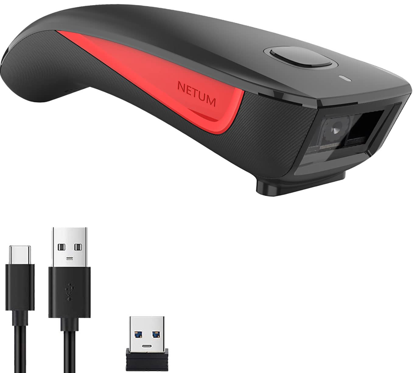 

NETUM C990 Bluetooth 2D QR сканер штрих-кодов беспроводной небольшой карманный USB 1D 2D QR сканер штрих-кодов для считывания изображений штрих-кодов для планшета iPhone iPad Android iOS