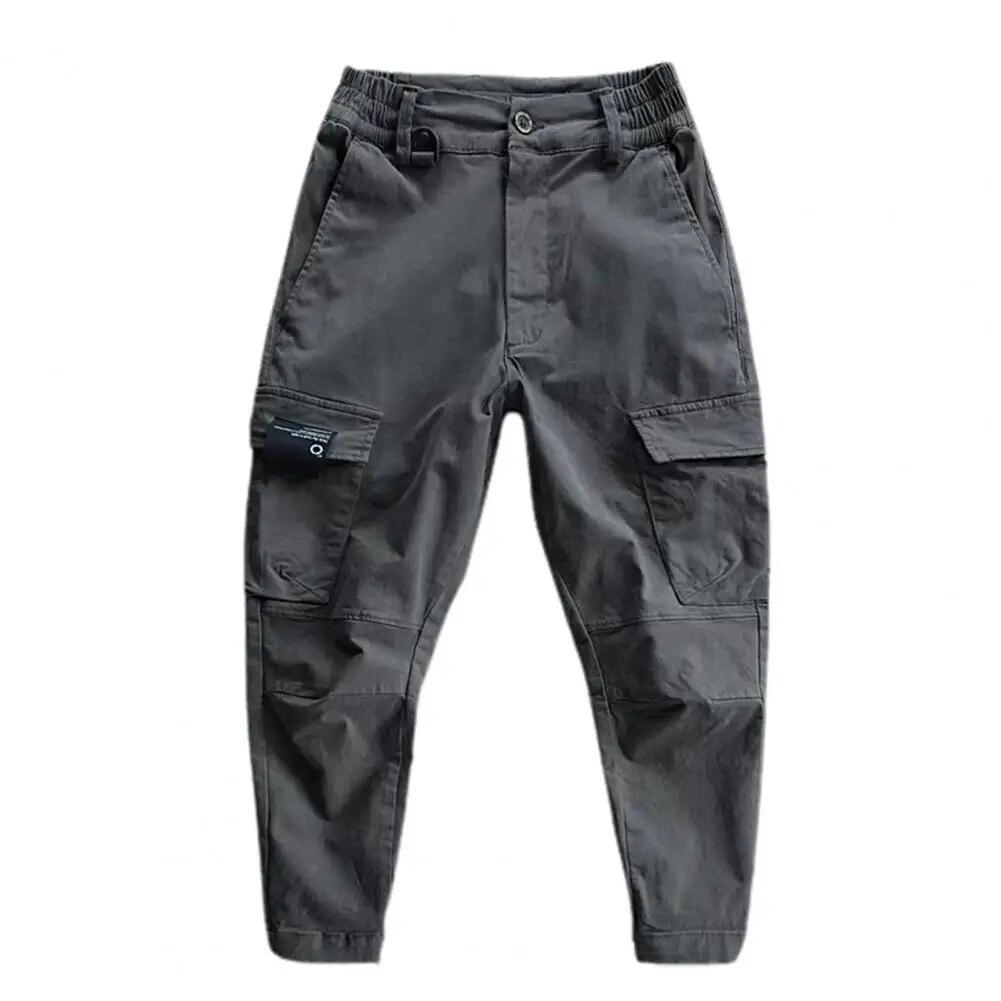 

Стильні чоловічі штани Зручні чоловічі спортивні штани Slim Fit Одноколірні багатокишенькові чоловічі штани для фітнесу 3XL