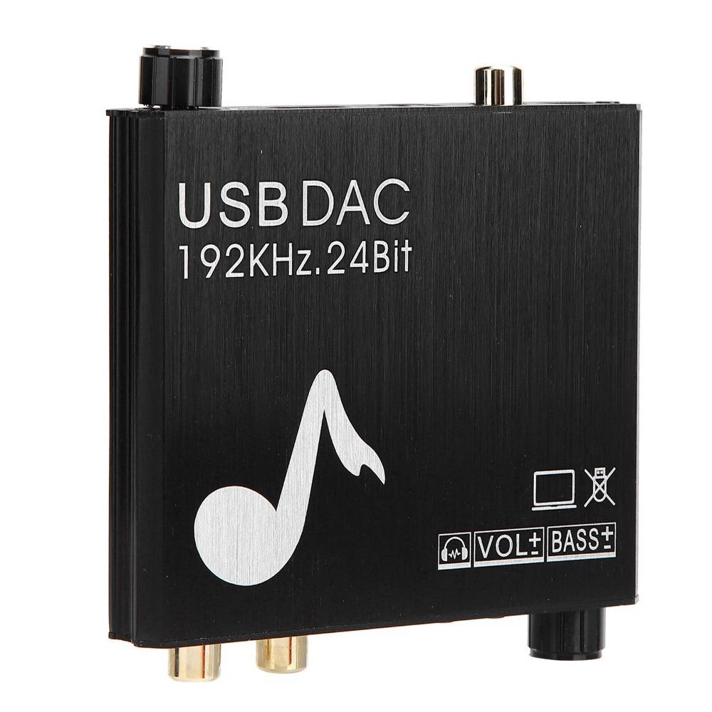 Coaxial Optical Audio AY107 DAC Converter 3.5mm Jack RCA Converter  Stereo Equipment