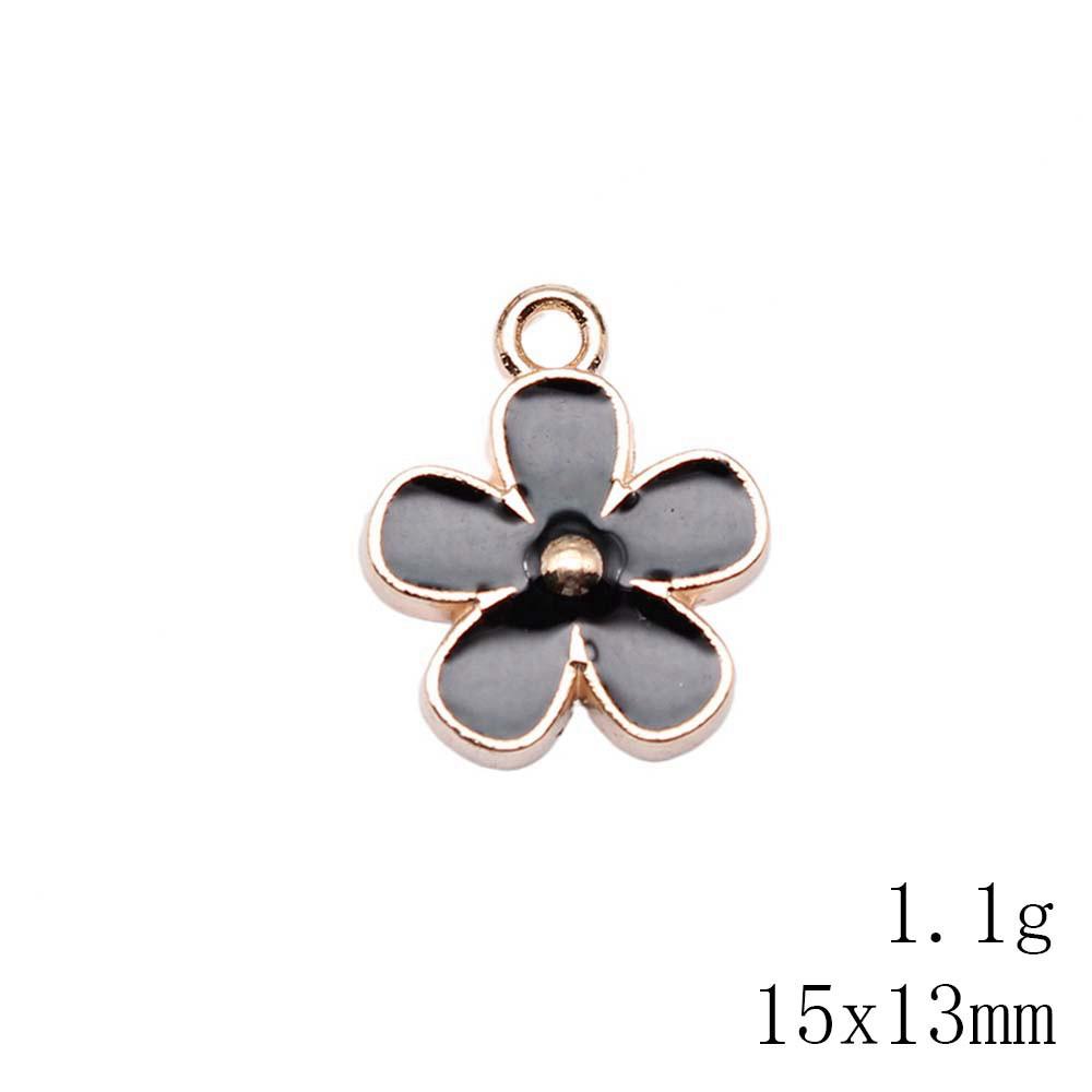 Thanksgiving Day Charms Jewelry Plant Flower Enamel Charms Pendant Ornaments For Home Cell Phone Pendant