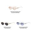 Cheetah Sunglasses For Women Men With Uv400 Protection And Metal Frame For Travel And Fashion
