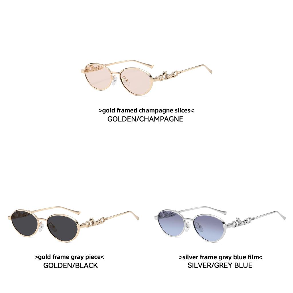 Cheetah Sunglasses For Women Men With Uv400 Protection And Metal Frame For Travel And Fashion