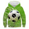 Hoodies 3d Print Football Nets Sweatshirts Boys Girls Unisex Hooded Fashion Sweatshirts Kids Long Sleeves Clothes Coat