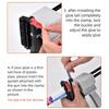 Lightweight Plastic Adhesive Dispenser Manual Glues Guns With Accurate Glues Application For Detailed Crafting Tasks