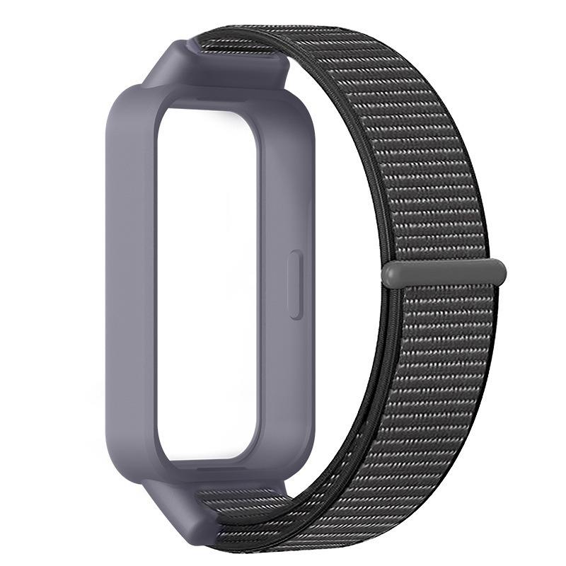 Nylonový řemínek s poutkem pro Redmi Band 3 Prodyšný náramek na zápěstí pro Xiaomi Mi Band 9 Active/Redmi Band 3 Sportovní řemínek Correa