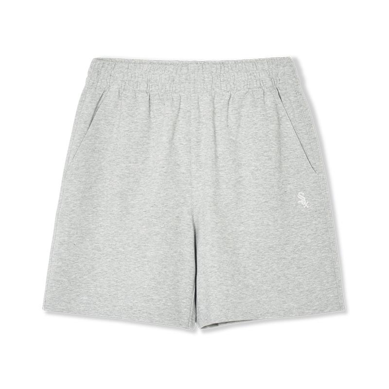New MLB Casual Shorts Unisex Heather Gray 3ASPB0143-44MGS