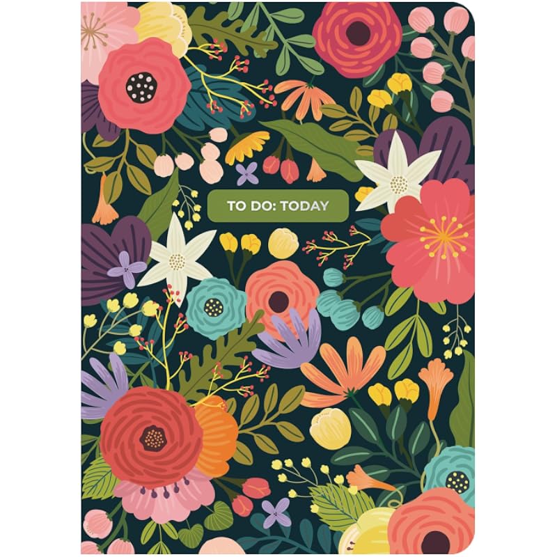 Doodle A5 Undated Planner Notebook 160 Pages (12-Month Planner + Notes), Soft Cover Journal With 80 Gsm Paper Motivati