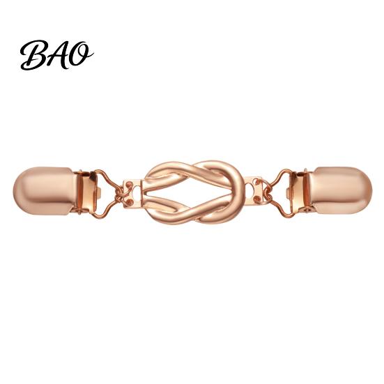Dress Cincher Clip Retro Knotted Sweater for Women, Cardigan Waist Metal Clips Clip, Cloak Shawl Pant Tightener Clothes Tightening Buckle