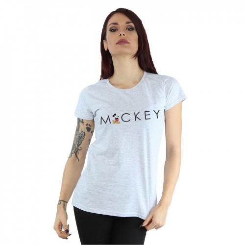 Disney Womens/Ladies Minnie Mouse Kick Letter Cotton T-Shirt