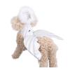 Pet Costume Dogs Halloween Christmas White Angel Outfit Festive Dress Up S M L