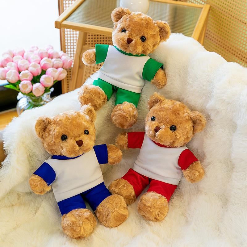Junior High School Graduation Campus Uniform Bear Plush Toy Logo Graduation Season Student Gift Ragdoll Doll Gift
