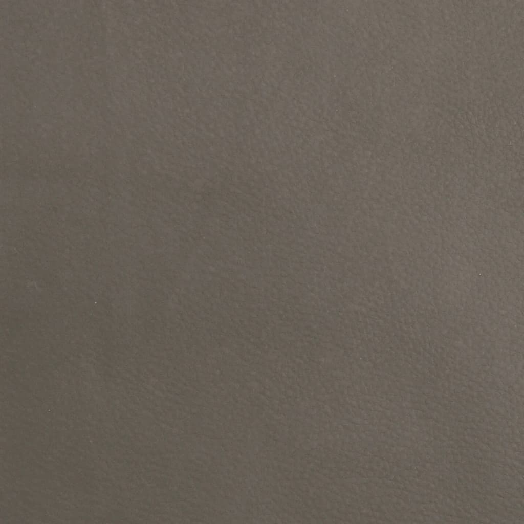 Footstool Gray 45 X 29.5 X 35 Cm Artificial Leather