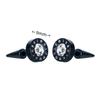 1Pair Vintage Star Gift for Women Stainless Steel Long Hanging Dangle Drop Piercing Earrings for Male Trendy Jewelry Y2k Decora