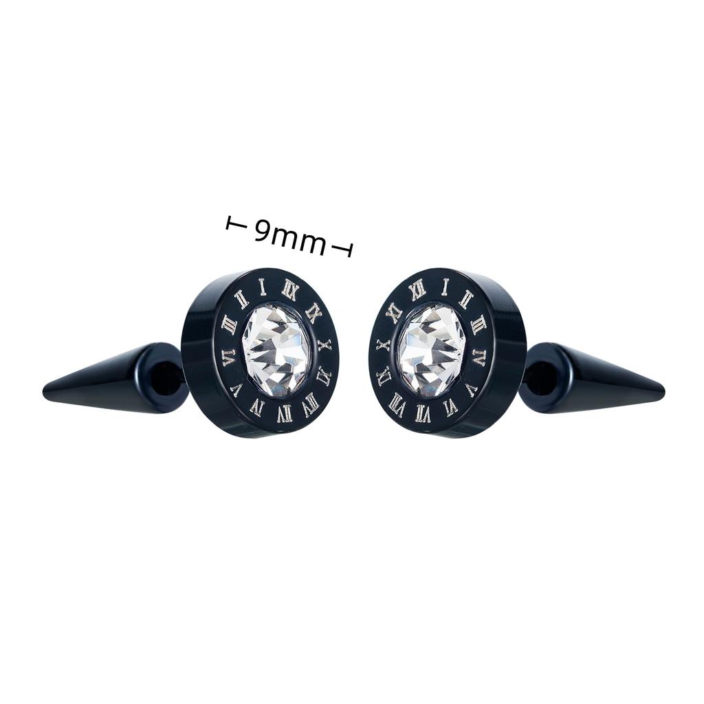 1Pair Vintage Star Gift for Women Stainless Steel Long Hanging Dangle Drop Piercing Earrings for Male Trendy Jewelry Y2k Decora