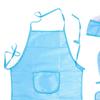 Apron And Hat Set with Oven Mitt - Culinary Play Costume