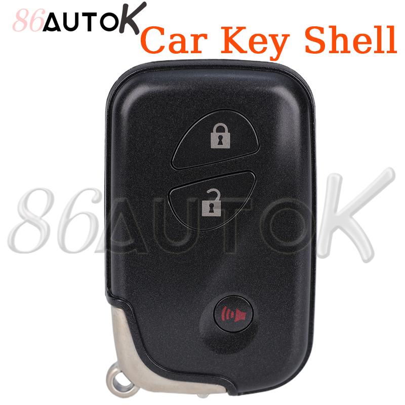 Key Case Shell Housing For Lexus Is250 Is300C Rx270 Ct200H Gx400 Gx460 Es240 Es350 Ls460 Gs300 450H 460H Smart Car Key Cover Fob