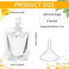 100 disposable plastic beverage bags with 1-ounce transparent leak-proof sauce and juice bags for travel use