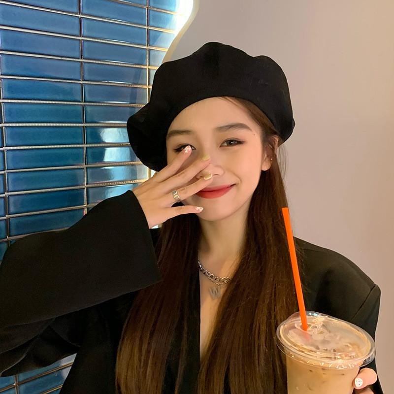 Soft Cotton Beret For Women Comfortable Chic Design For Autumn Winter And