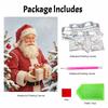 Christmas Pearl Painting Kit Handmade DIY Santa Claus Gift Home Decoration Painting