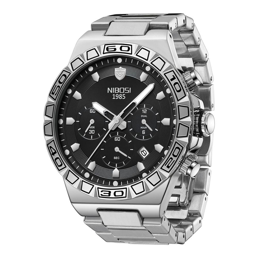 Business Men Watches Luxury Quartz Watches for Men Stainless Steel Waterproof Wristwatches Reloj Hombre