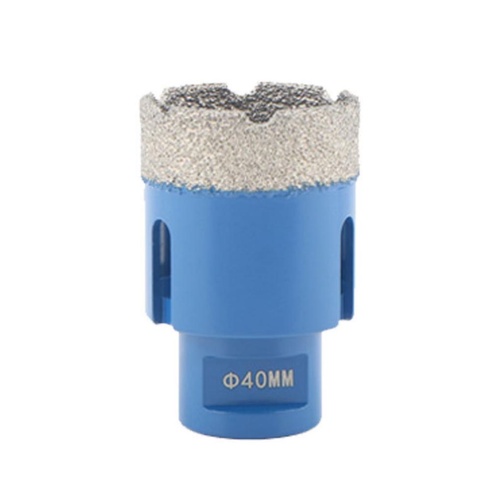 Multiple Size Carbides Tipped Dry Drill Bit for Hard Tile Stone Brick M14 Thread High Accuracy Brazed Diamonds Hole Chainsaws