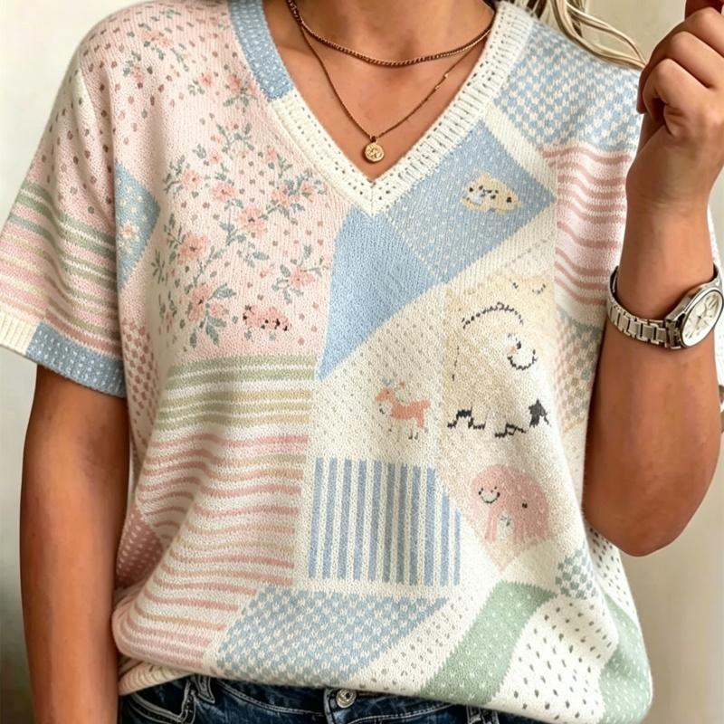 

T-shirt with Short Sleeves 6XL