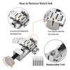A96I-Watch Repair Kit, Watch Repair Tools Professional Spring Bar Tool Set, Watch Band Link Pin Tool Set