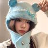 Cute Bear Ear Winter Knitted Hat