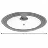 Universal Lid Cover 24/26/28Cm Kinghoff Kh-1649