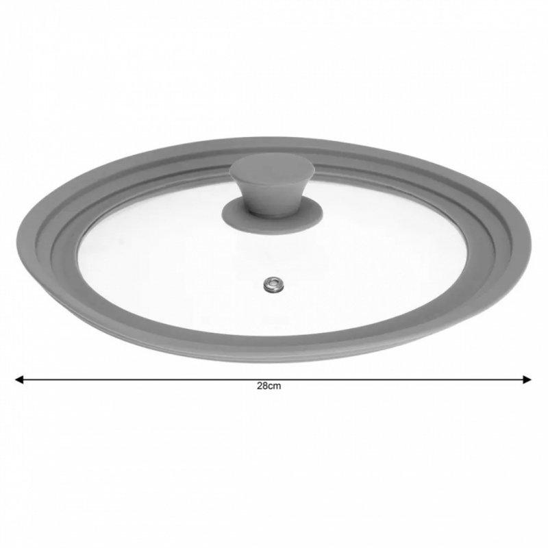 Universal Lid Cover 24/26/28Cm Kinghoff Kh-1649