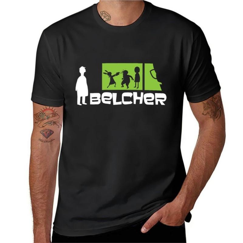 Belcher TShirt vintage t shirt black t shirts big and tall t shirts for men