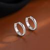 2024 New High-End Irregular Hoop Stud Earrings - 925 Sterling Silver for Women