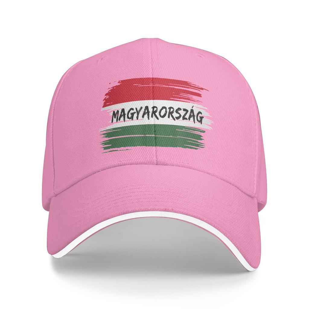 Summer Magyarorszag Hungary Flag Baseball Cap  Outdoor Gym Yk Cute Print Sun Trucker Hat UnisexTeens Dropshipping Snapback Cap