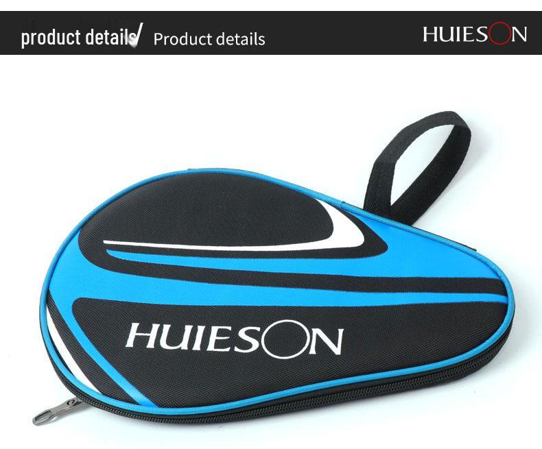 Hui Sheng U-shaped Backpack Table Tennis Racket with Large Capacity Gourd-shaped Cover