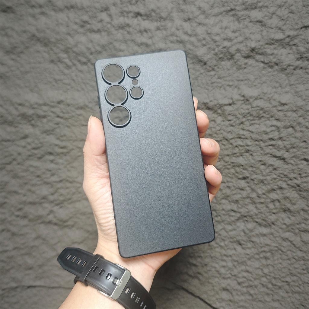 S25ultra Ultra Thin PP Does Not Yellow for Samsung S23u Transparent Mobile Phone Case S24 Hard Shell Plus Matte S22